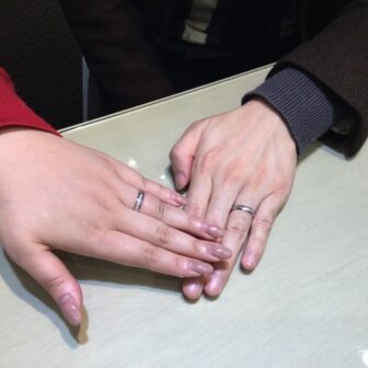 東京都新宿区 大阪市北区　鍛造製法のFISCHERの結婚指輪をご成約いただきました。