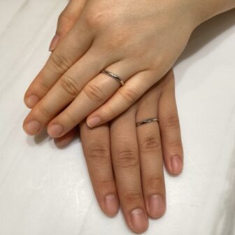 和歌山県東牟婁郡串本町・和歌山市｜CANDLE(キャンドル）の結婚指輪をご成約頂きました
