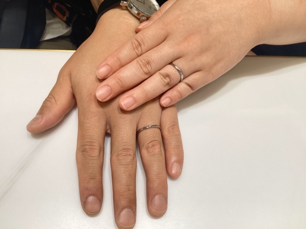 和歌山県和歌山市：nocur(ノクル)の結婚指輪をご成約いただきました。