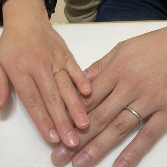 滋賀県高島市・兵庫県尼崎市｜スイスの結婚指輪ブランド「MEISTER（マイスター）」の結婚指輪をご成約いただきました