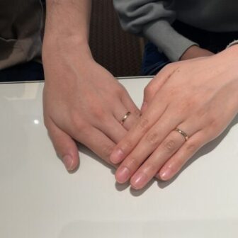 大阪府八尾市｜手作り結婚指輪をご成約いただきました