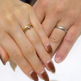 和歌山県・和歌山市｜ドイツの老舗ブランドこだわりの鍛造製法が指にフィットするフィッシャーの結婚指輪をご成約のお客様です。