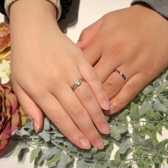 【札幌市】HOSHI no SUNA(星の砂)の婚約指輪と結婚指輪をご成約頂きました