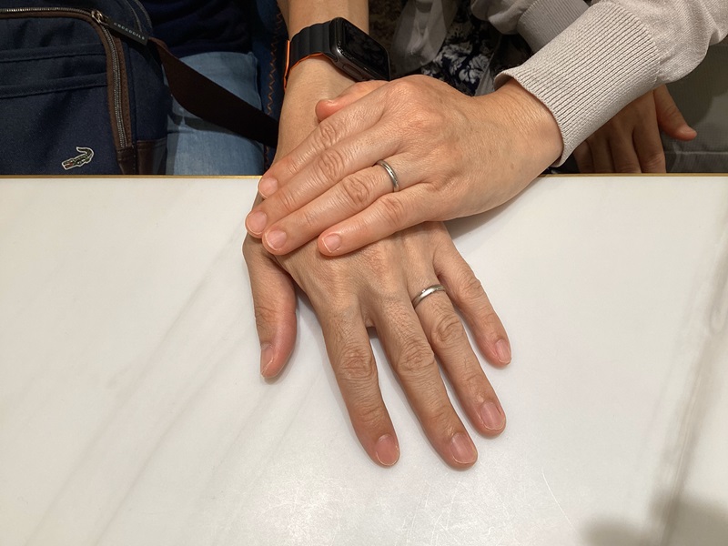 和歌山県和歌山市｜Pilot Bridalの結婚指輪をご成約いただきました