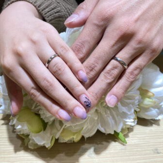姫路市「FISCHER」の結婚指輪をご成約いただきました