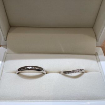 和歌山県有田郡有田川町｜Pulito（プリート）の結婚指輪をご成約頂きました！