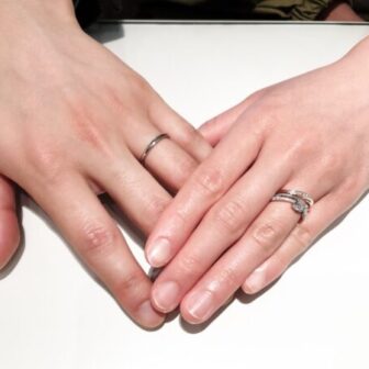 大阪府泉大津市｜シンプルな結婚指輪エトルご成約いただきました
