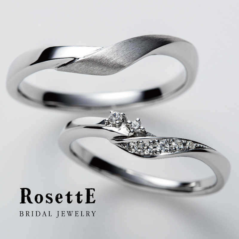 RosettEのつるバラ　なんば結婚指輪