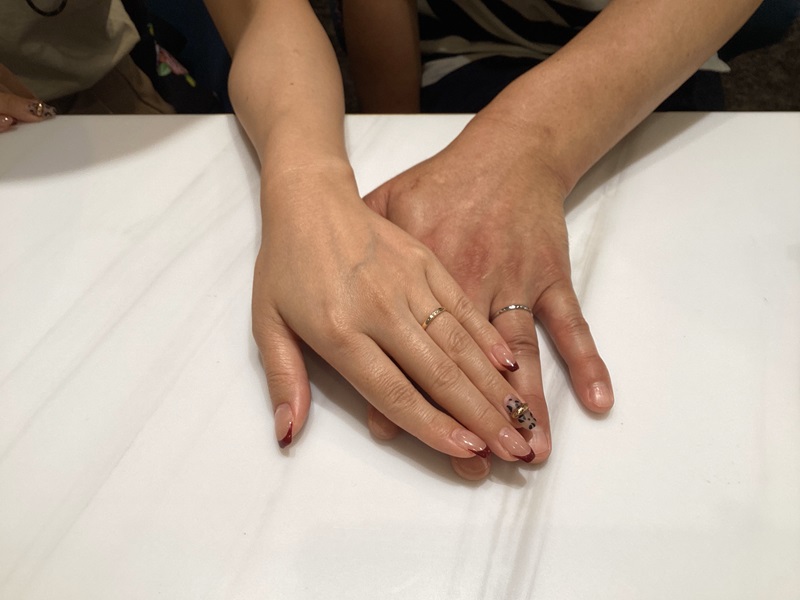 和歌山県田辺市｜カラーストーンが魅力のSO(ソウ）の結婚指輪をご成約いただきました！
