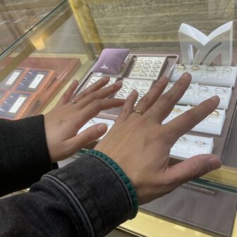 京都亀岡市 スイスの繋ぎ目のない鍛造ブランド マイスターの結婚指輪をご成約頂きました