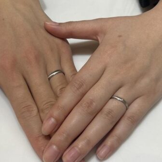京都市南区｜ドイツ鍛造ブランドFISCHERの結婚指輪をご成約いただきました