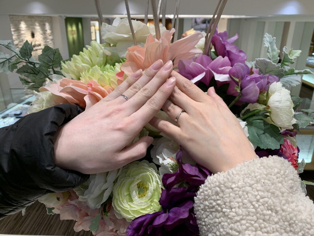 兵庫県姫路市｜「insembre」の結婚指輪をご成約頂きました