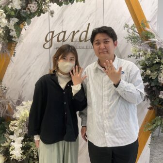 京都福知山市 ドイツの鍛造製法ブランドからフィッシャーの結婚指輪をご成約頂きました