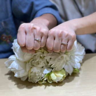 姫路市「IDEAL Plus fort」の結婚指輪をご成約頂きました
