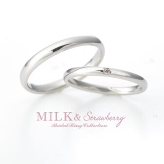MILK&Strawberry　オーラ　結婚指輪　心斎橋