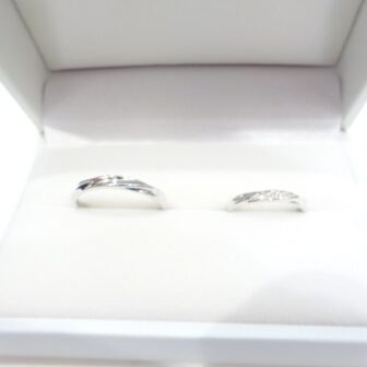 大阪府・泉南市｜デザインに豊富でリーズナブルなgardenオリジナル結婚指輪！お気に入りの結婚指輪が見つかりました♡