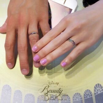 【札幌市】Disney Beauty AND THE BEAST(美女と野獣)の結婚指輪をご成約頂きました。