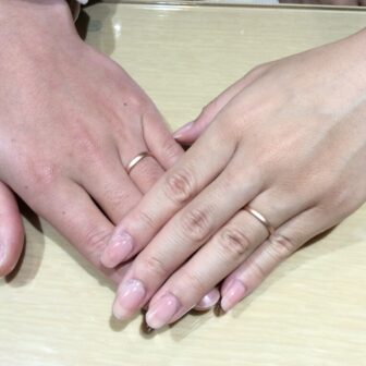 大阪市浪速区｜FISCHER(フィッシャー)の結婚指輪をペアでご成約いただきました