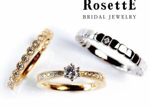 兵庫県・西宮市　RosettE　おしゃれな婚約指輪