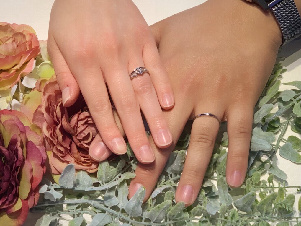 【札幌市】HOSHI no SUNA(星の砂)の婚約指輪と結婚指輪をご成約頂きました。