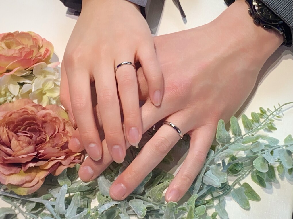 【札幌市】SomethingBlue Aither(サムシングブルーアイテール)の結婚指輪をご成約頂きました。