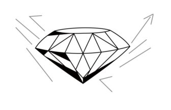 輝き溢れるダイヤモンド