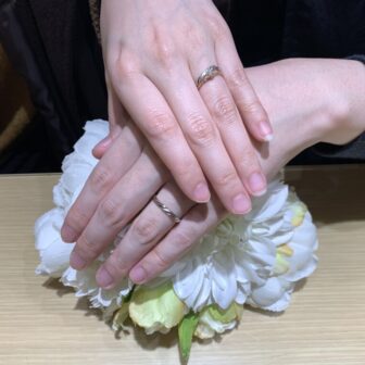 garden姫路で「Tangled」の結婚指輪・婚約指輪をご成約