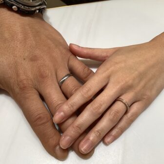 和歌山県西牟婁郡白浜町よりご来店　FISCHERとYUKA HOJOの結婚指輪をご成約いただきました