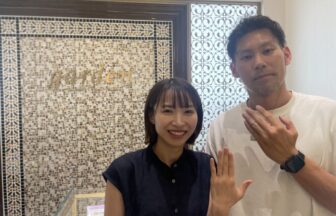 京都市・南丹市 ディズニー・リトルマーメイドの結婚指輪をご成約頂きました