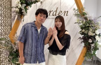 三重県伊賀市・奈良県橿原市 アイデアルダイヤモンドとアムールアミュレットの婚約・結婚指輪をご成約頂きました