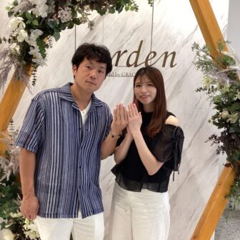 三重県伊賀市・奈良県橿原市 アイデアルダイヤモンドとアムールアミュレットの婚約・結婚指輪をご成約頂きました