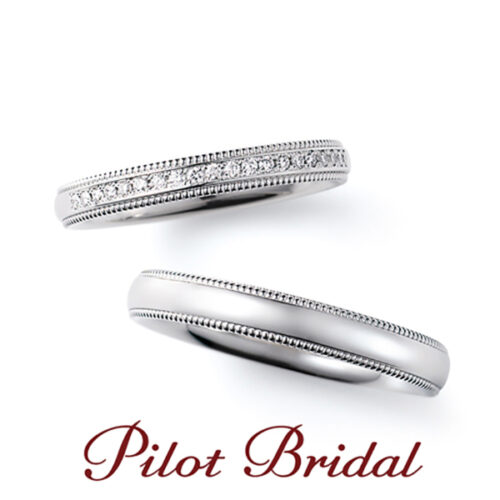 Pilot Bridal　和歌山のPt999を使用した結婚指輪