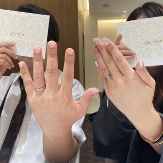 京都市 和のコンセプトでカタムの婚約指輪とアイデアルダイヤモンドをご成約頂きました