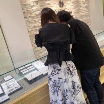 岡山県よりgarden姫路にご来店『FISCHER』の結婚指輪をご成約