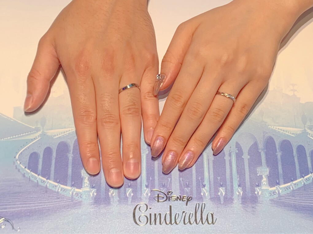 【札幌市】Disney Cinderella(シンデレラ)の結婚指輪をご成約頂きました。