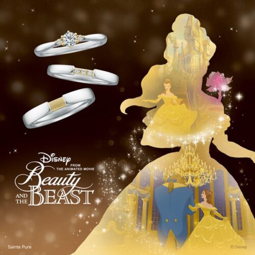 大阪・心斎橋で人気のDisneyプリンセスブライダルコレクションBeautyandbeastTrue Beauty　トゥルー・ビューティー
