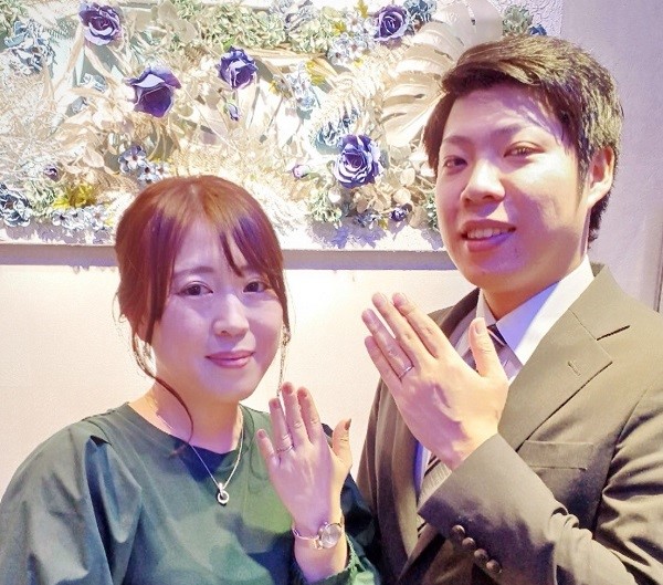 【札幌市】nocur(ノクル)の結婚指輪をご成約頂きました。