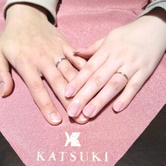 【札幌市】KATSUKI(カツキ)の結婚指輪をご成約頂きました。