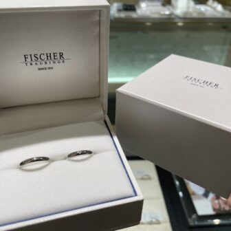 兵庫県姫路市山口県宇部市からご来店「FISCHER」の結婚指輪をご成約