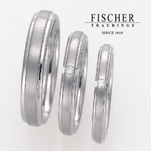 　結婚指輪　鍛造製法　FISCHER