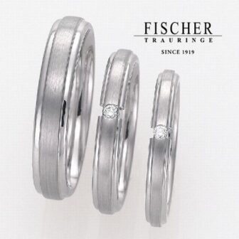結婚指輪　鍛造製法　FISCHER