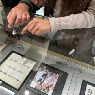 兵庫県神崎郡福崎町からご来店「FISCHER」のマリッジリングをご成約