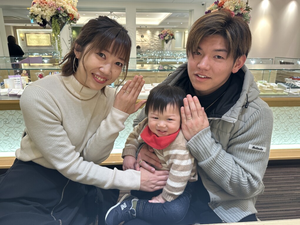 兵庫県養父市からご来店「FISCHER」の結婚指輪をご成約頂きました