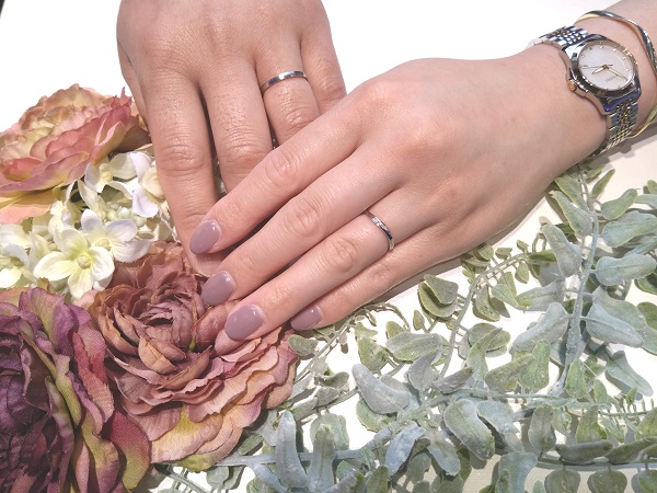 【札幌市】nocur(ノクル)の結婚指輪をご成約頂きました。