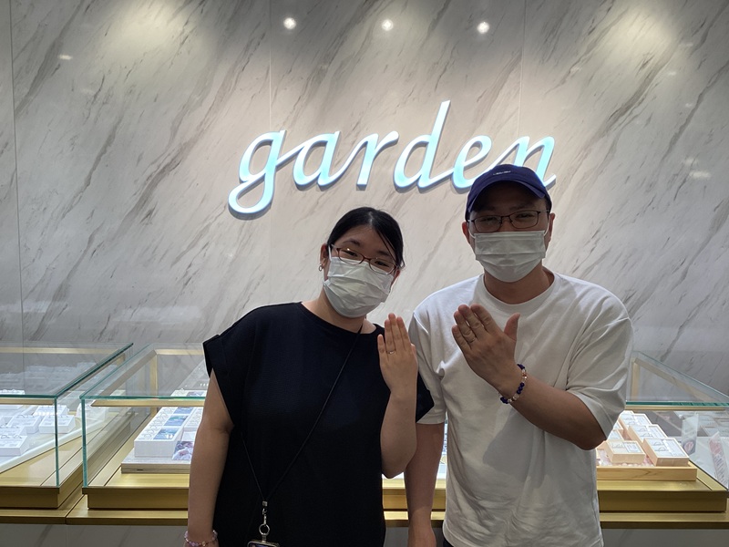 和歌山県新宮市よりご来店 IDEAL plus fort(アイデアルプリュフォール)の結婚指輪をご成約いただきました