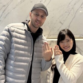 神戸市北区よりご来店「insembre」の結婚指輪をご成約いただきました.。
