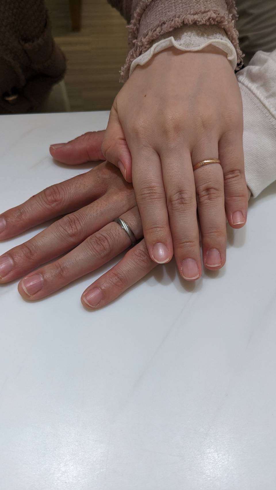 兵庫県神戸市灘区からご来店「FISCHER」の結婚指輪をご成約頂きました