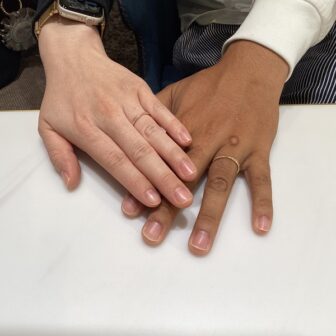 和歌山県新宮市よりご来店 Quand de Mariage（クワンドゥマリアージュ）の結婚指輪をご成約いただきました