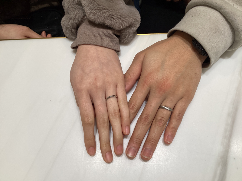 和歌山県和歌山市よりご来店　FISCHER（フィッシャー）の結婚指輪をご成約いただきました。