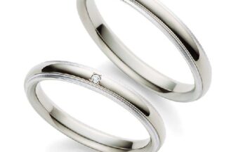 金属アレルギー対応結婚指輪